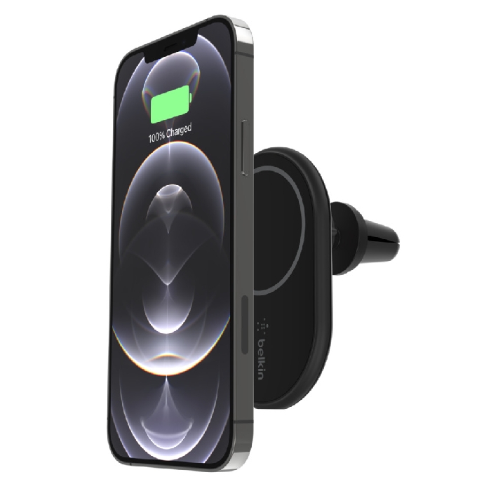 Belkin magnetic car wireless charger 10w - black