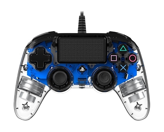 

Bigben nacon ps4 wired compact controller - blue