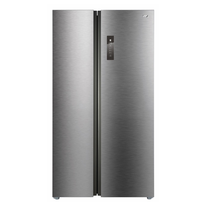 

Tcl 21. 2 cft side by side refrigerator (trf-650wexpu) - silver
