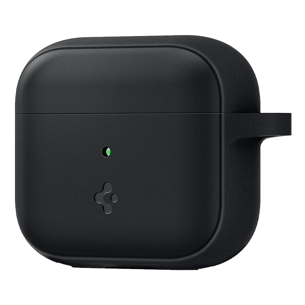 Buy Spigen silicone apple airpods 3 case - black in Saudi Arabia