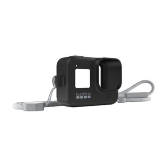 

Gopro hero8 black sleeve + lanyard - blackout