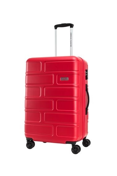 Buy American tourister art bricklane 69cm luggage (ge3x80006) - red in Saudi Arabia
