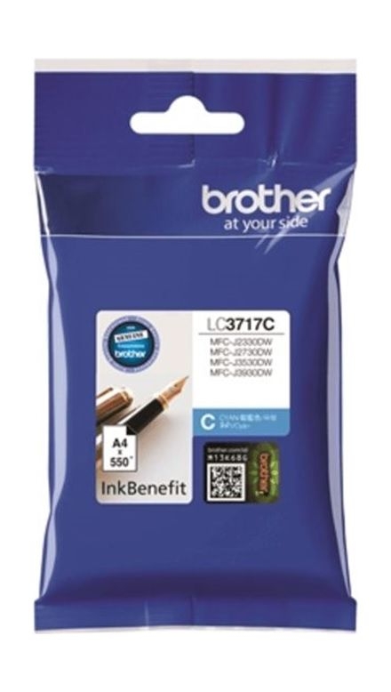

Brother cyan ink cartridge -lc3717c