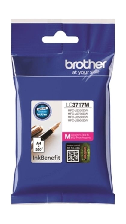 

Brother magenta ink cartridge -lc3717m