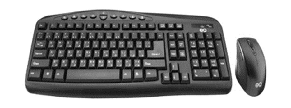 

Eq keyboard and mouse combo - black