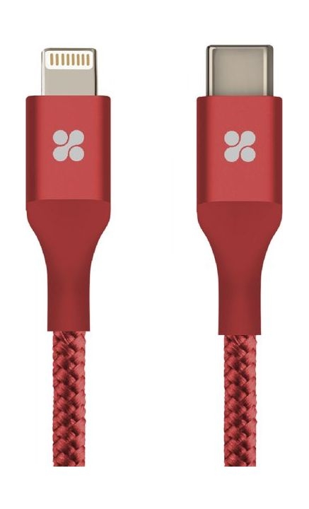 

Promate unilink-ltc usb-c to lightning cable 1. 2m - red