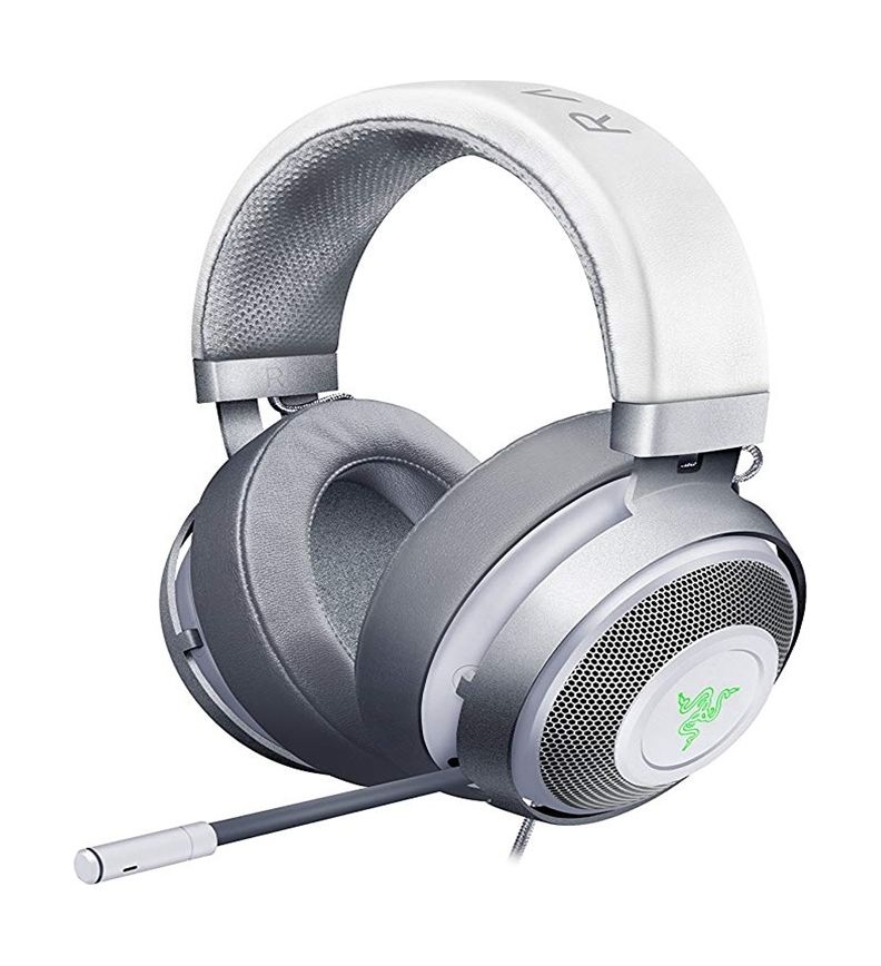 Razer kraken wired gaming headset - mercury edition