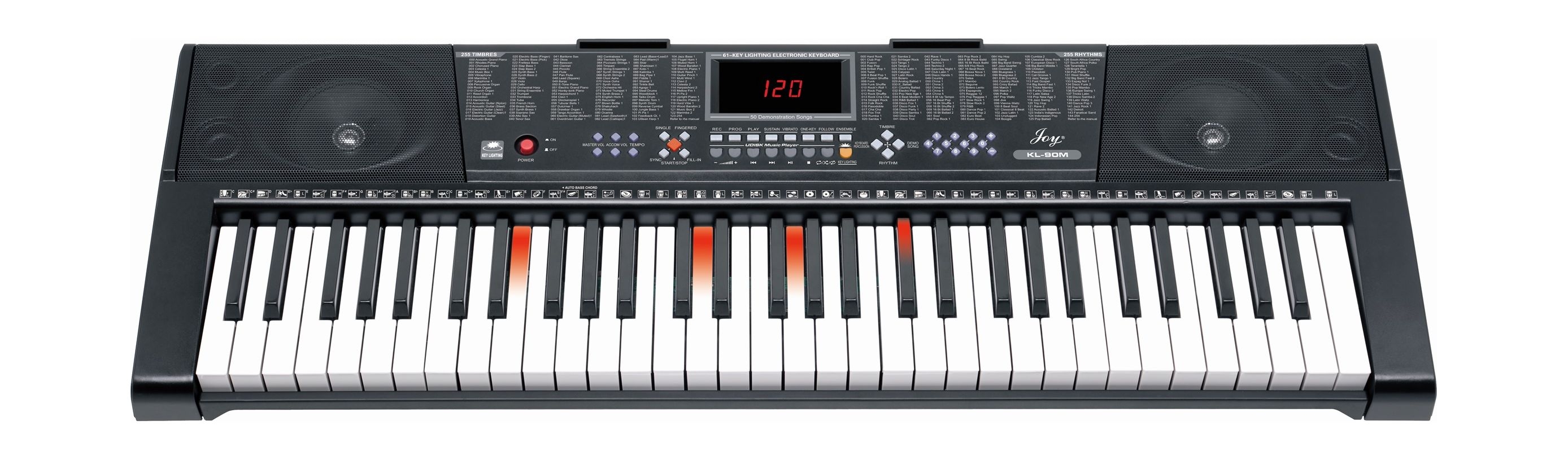 Wansa 61 keys musical keyboard - kl-90m