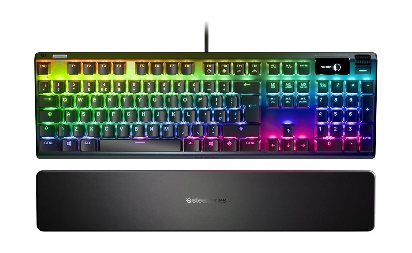 

Steelseries apex pro mechanical wired gaming keyboard