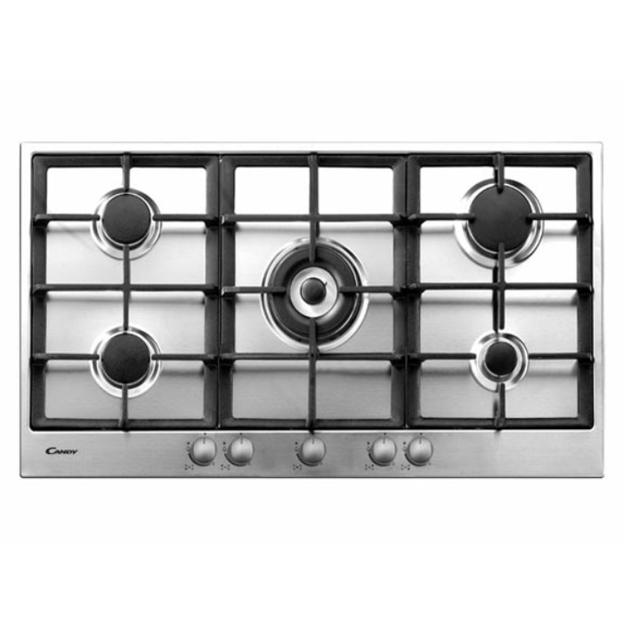 

Candy 90cm 5-burners built-in gas hob (pg952xg saso)