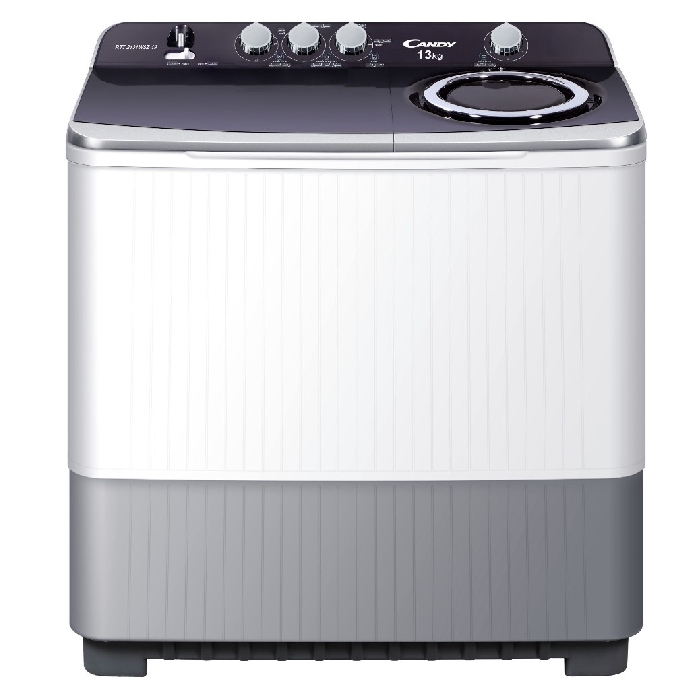 Buy Candy twin tub washer dryer 13/10 kg - white/grey (rtt2131wsz-19) in Saudi Arabia