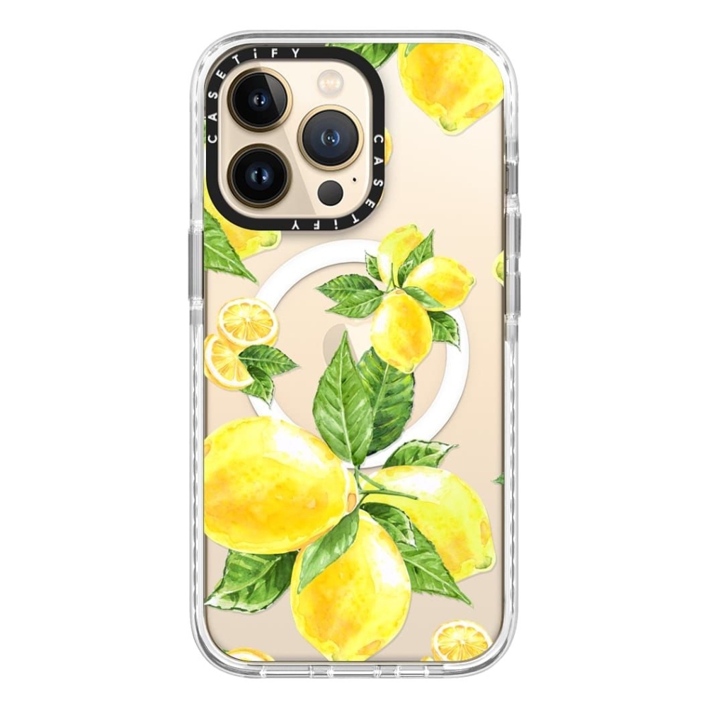 

Casetify magsafe case for iphone 13 pro - fresh lemon
