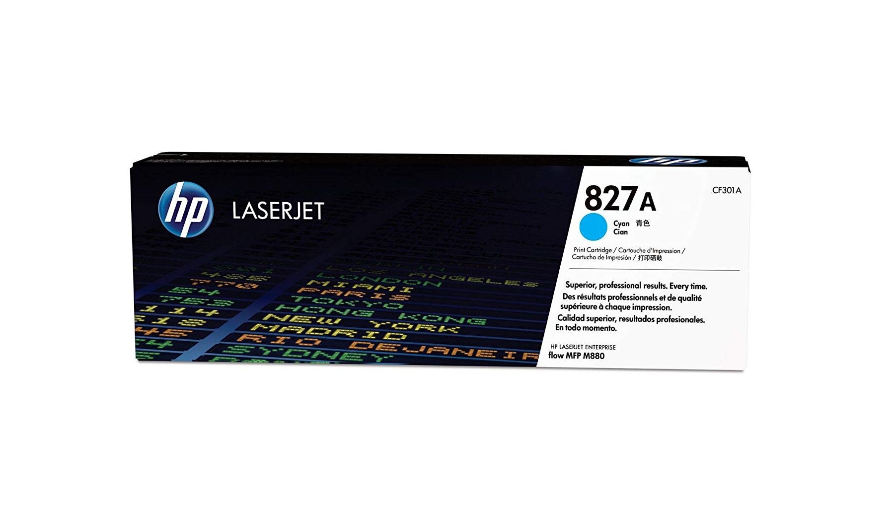 

Hp 827a cyan blue ink toner cartridge