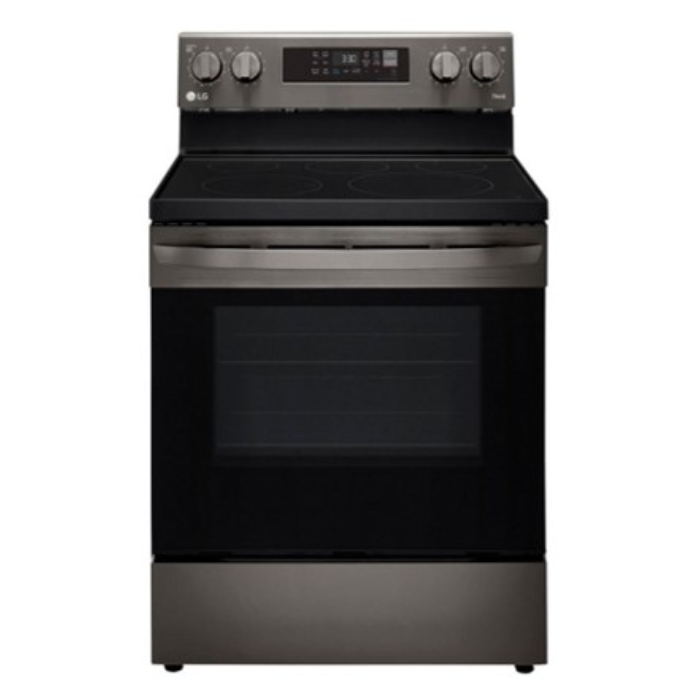 

Lg 76x70 cm wi fi electric cooker (lrel6323d) - black steel