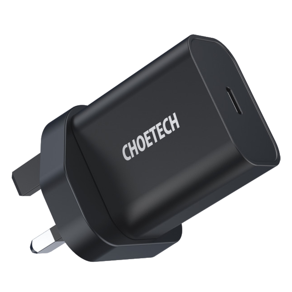 Buy Choetech 20w wall charger – black in Saudi Arabia