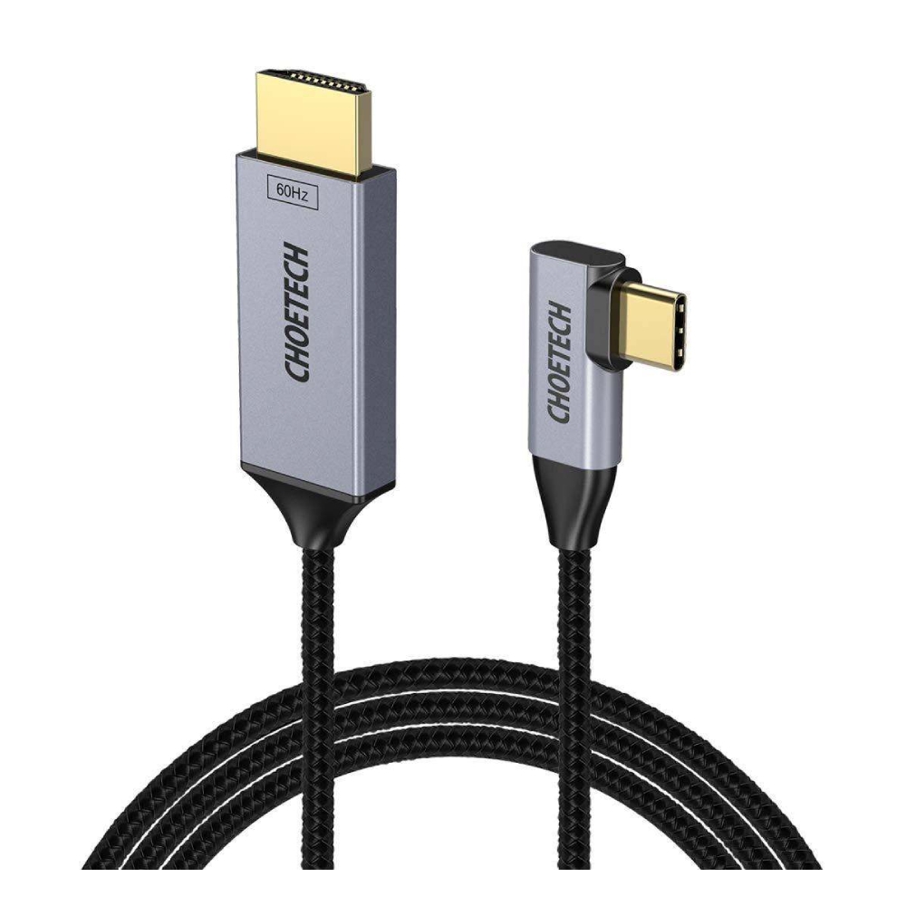 Buy Choetech 4k usb-c to hdmi 1. 8m cable - black in Saudi Arabia