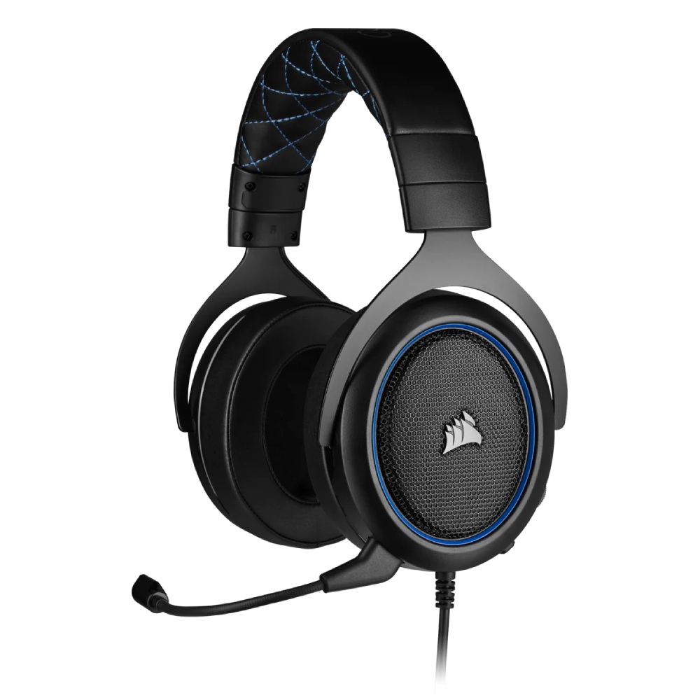 

Corsair hs50 pro stereo wired gaming headset - blue