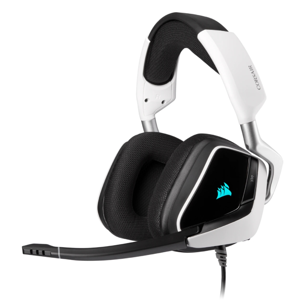 

Corsair void rgb elite usb wired headset - white