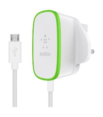 

Belkin home charger with micro-usb cable - 1. 8 meter (f7u009dr06) - white