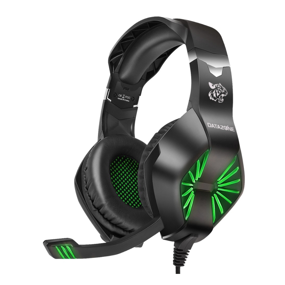 

Datazone usb gaming headset (g1500) - green