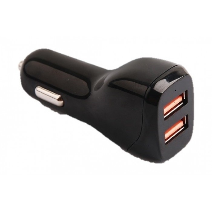 

Eq 36w qc3 dual car charger (dcq33bk) - black