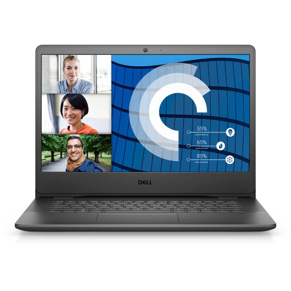 Buy Dell vostro 14 intel core i3 11th gen, 4gb ram, 1tb hdd, 14-inch laptop - black in Kuwait