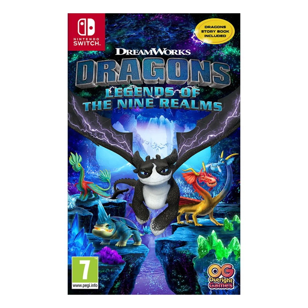Dragons: legends of the nine realms - nintendo switch game