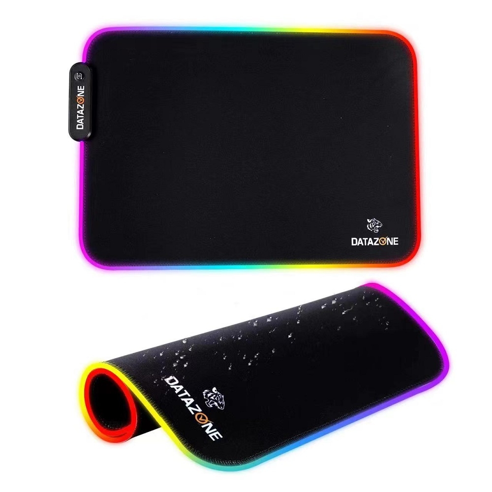 

Datazone thickened non-slip rubber base mouse pad, smooth surface with rgb , mp1030 - b...