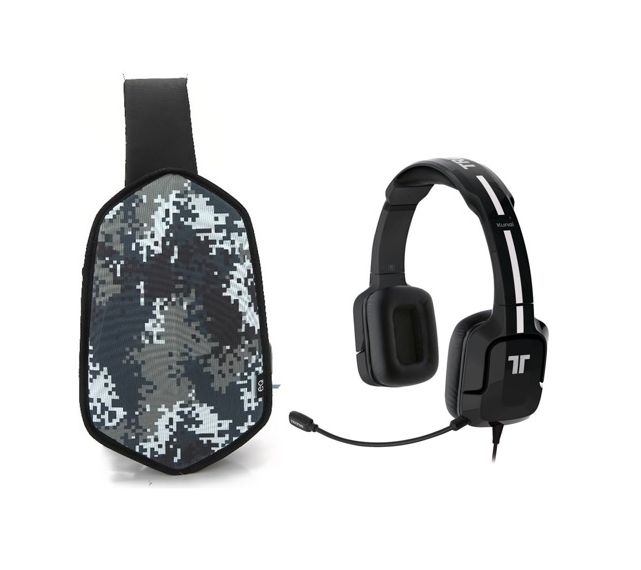 

Sony tritton kunai stereo gaming headphone + eq single strap backpack for up to 10-inch...