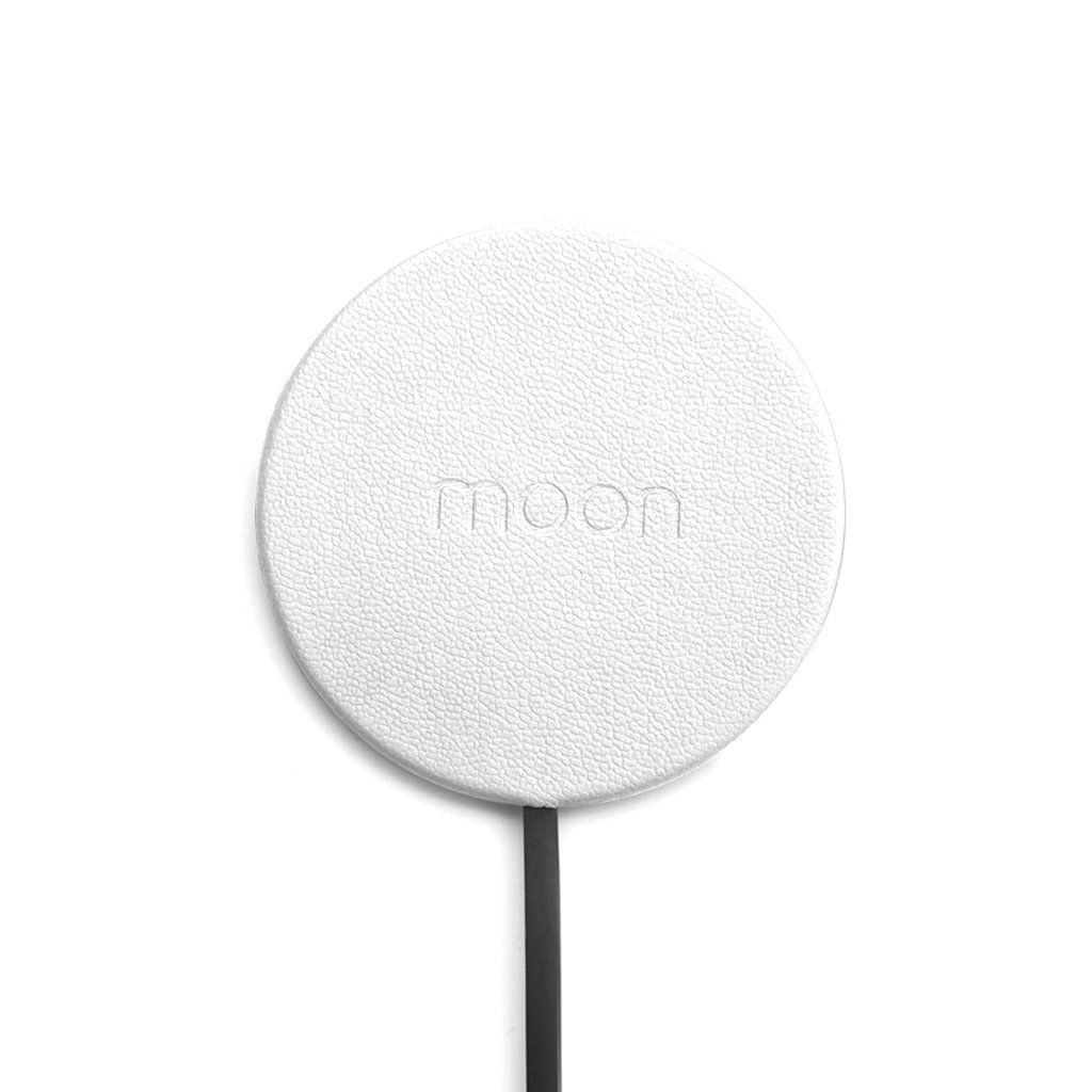 

Moon waterproof charging pad - white leather