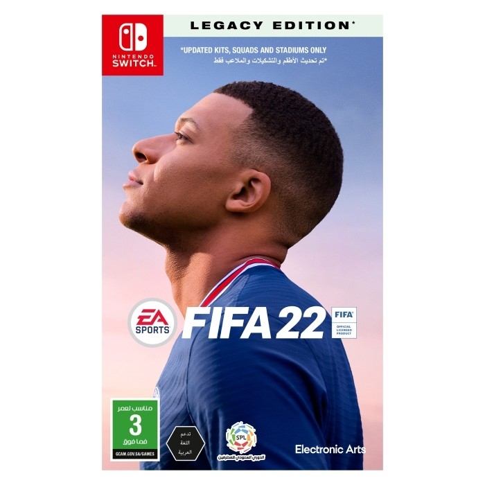 Buy Fifa 22 game - legacy edition - nintendo switch in Saudi Arabia