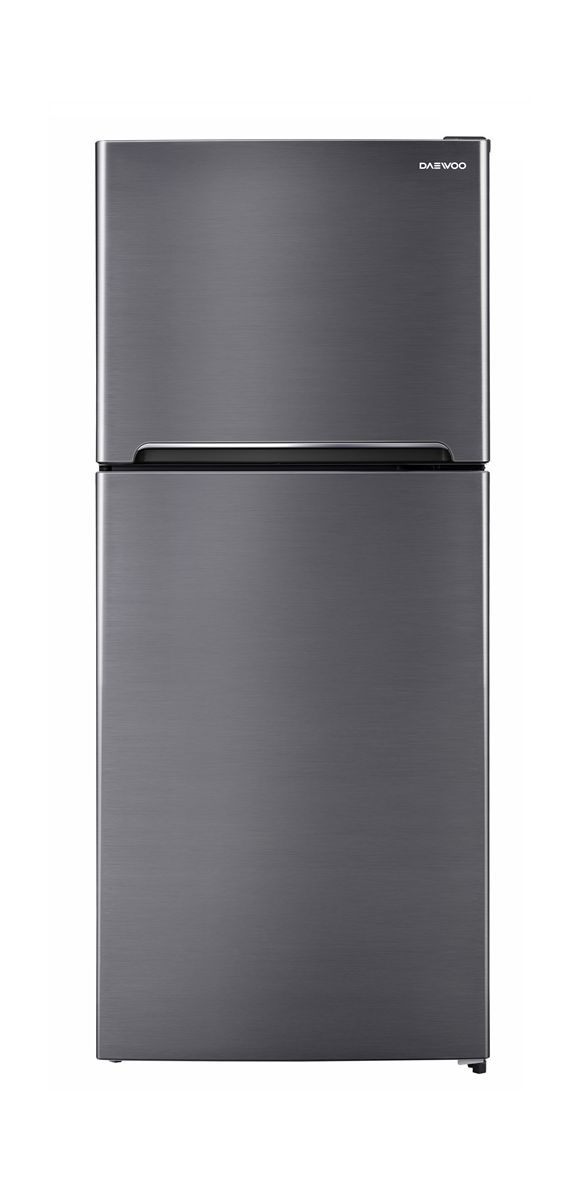 

Daewoo 13cft top mount refrigerator (fn-g408ntib) - silver