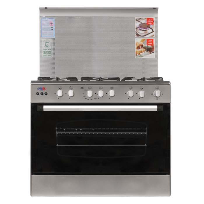 

Frego cooker gas 60x90 5 burners (fg9060ss-cu)
