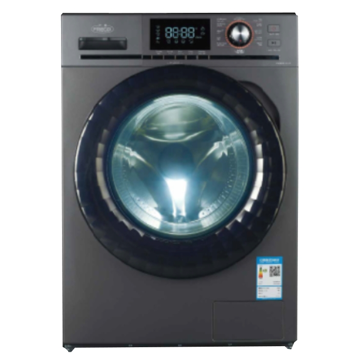 Buy Frego washer front load 10 kg (fwmfl110s) gray in Saudi Arabia