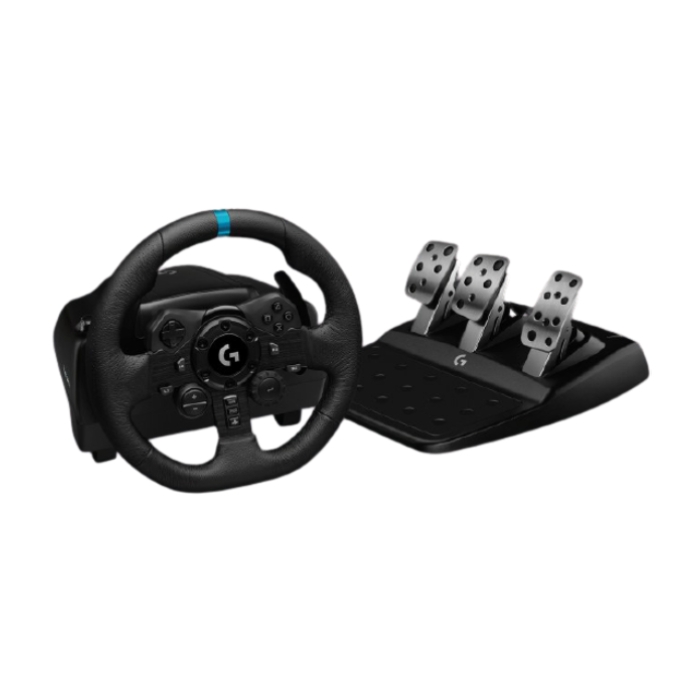 

Logitech g923 trueforce slim ps4 and pc racing wheel