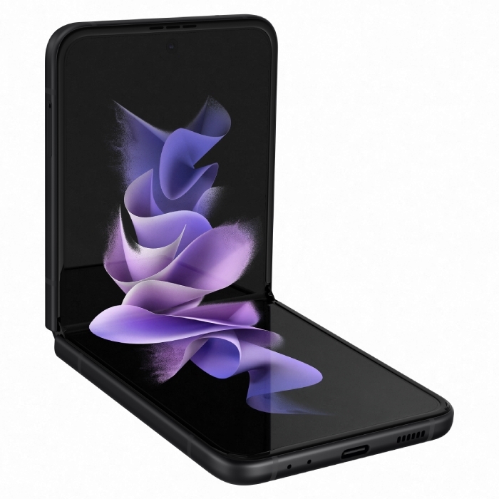Buy Samsung galaxy z flip 3 5g 128gb phone - black in Saudi Arabia