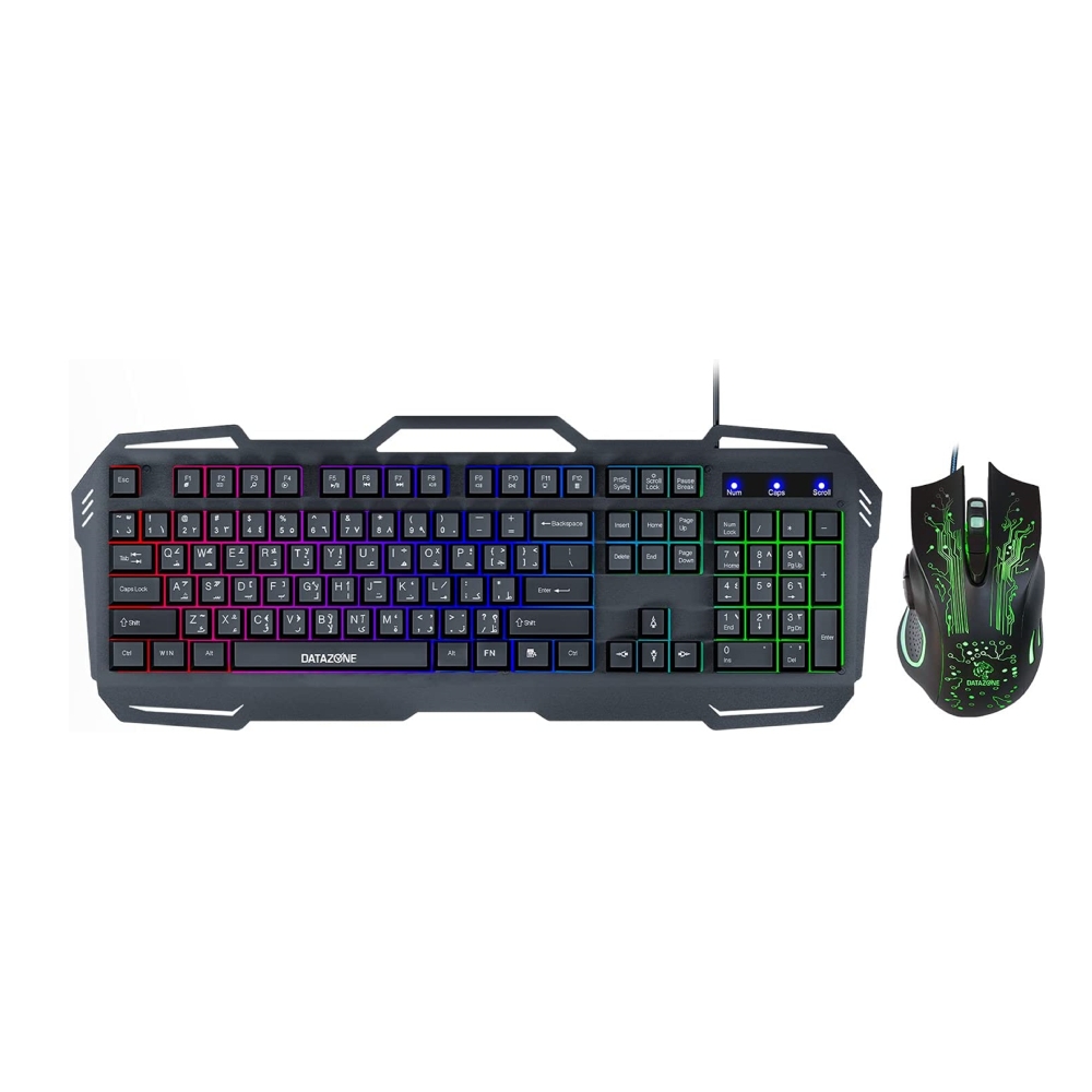 

Datazone rgb gaming keyboard and mouse (km-690)