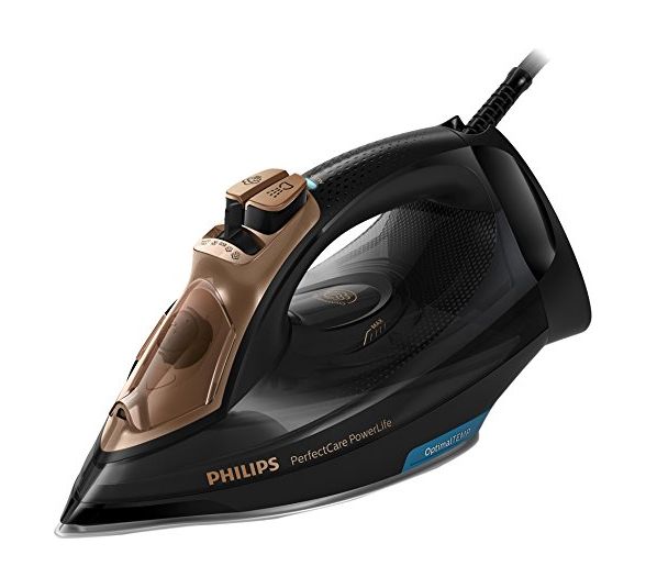 

Philips perfectcare steam iron, 300ml, 2600w, gc3929/66 - black