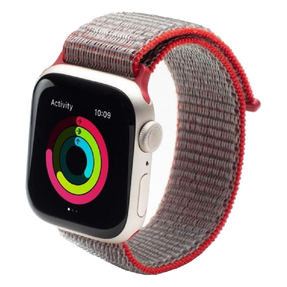 Gear4 sport bands for apple watch 45/44/42mm - red