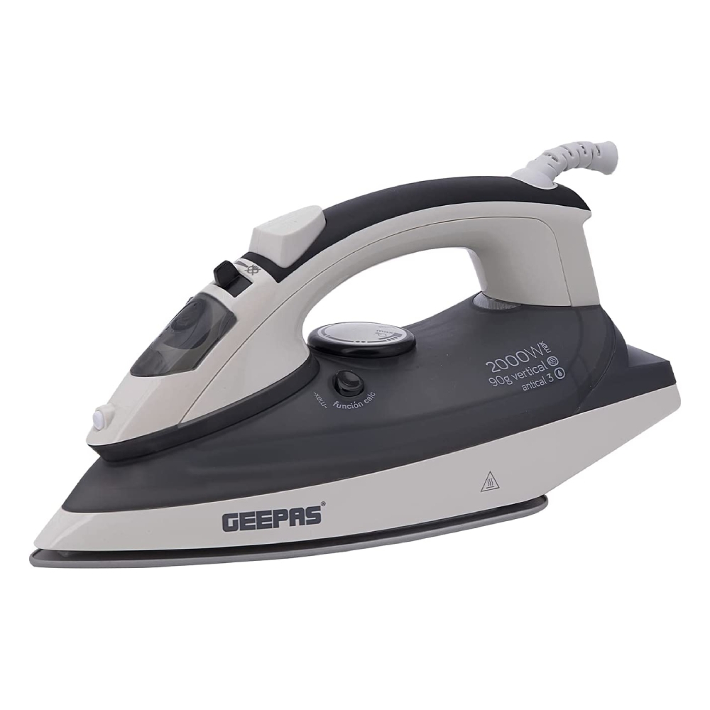 

Geepas 2000w ceramic steam iron (gsi7788)