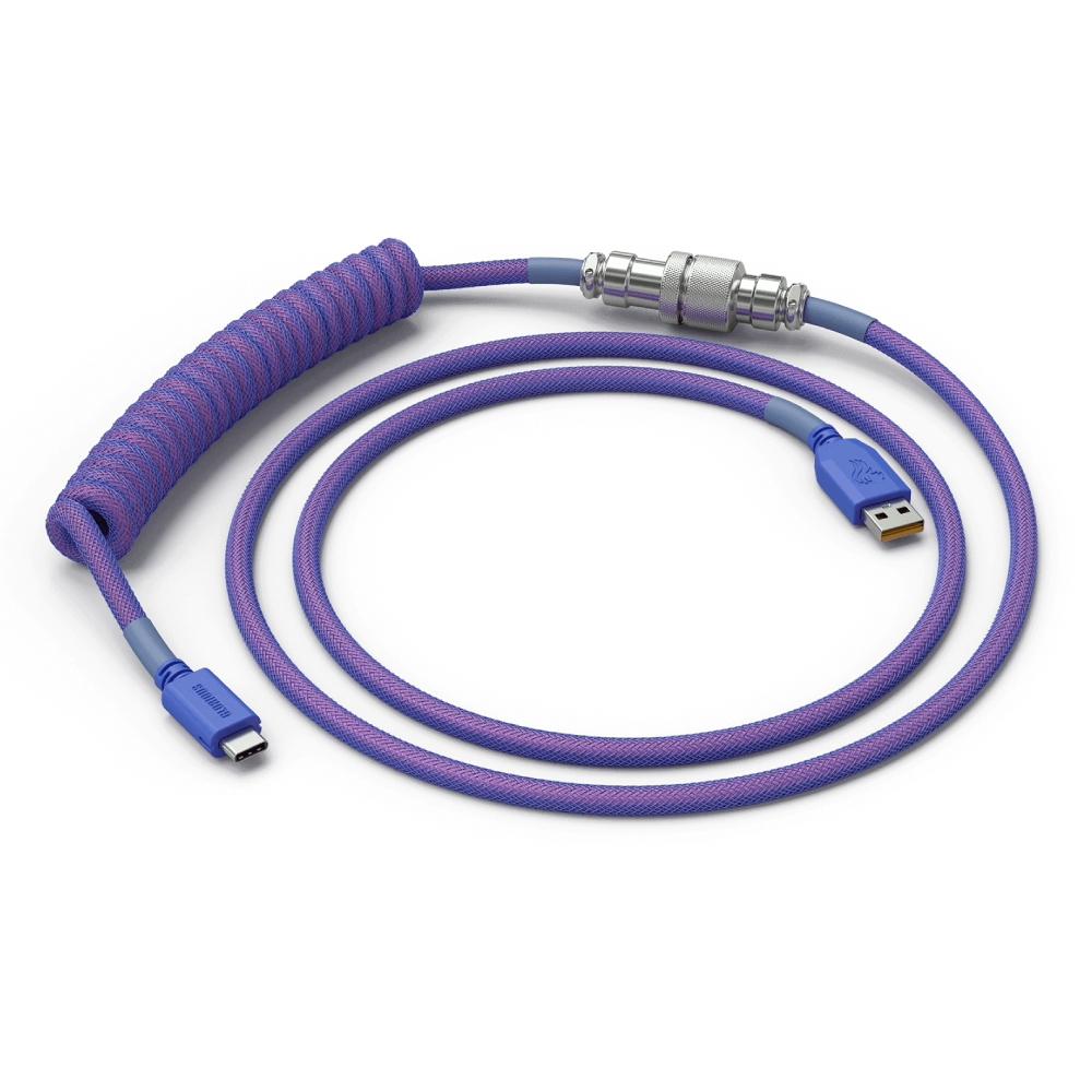 

Glorious coiled 4. 5ft cable for keyboard - nebula