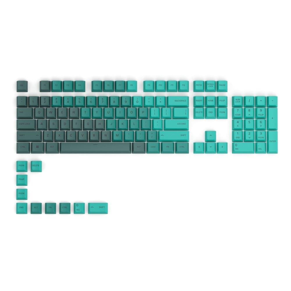 

Glorious pbt 114 keycaps - rain forest