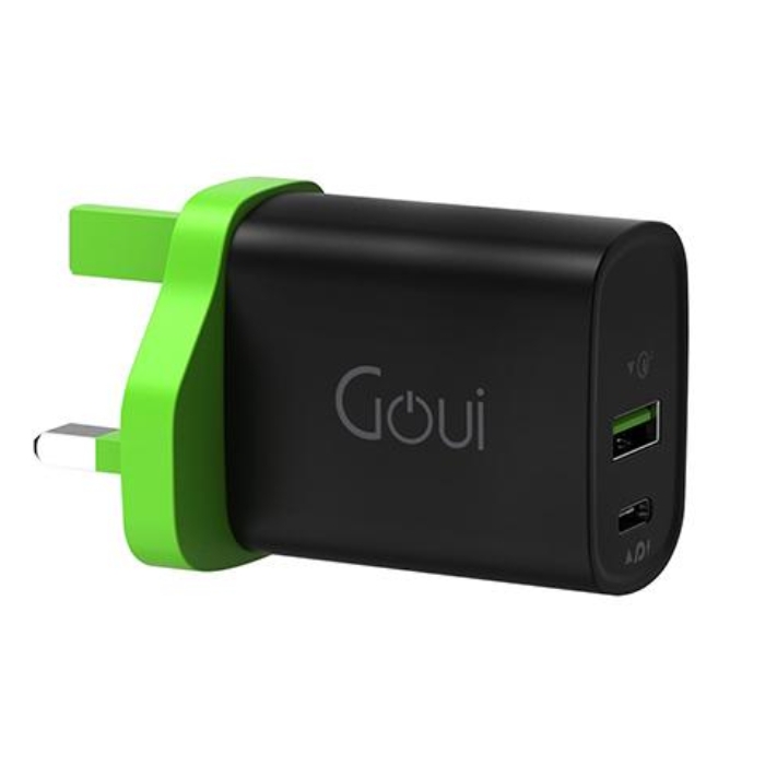 Buy Goui 20w 2-ports mini wall charger in Saudi Arabia