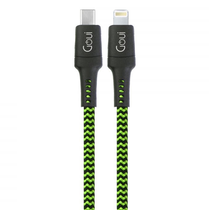 Buy Goui super strong type-c to lightning 3m cable -green in Saudi Arabia