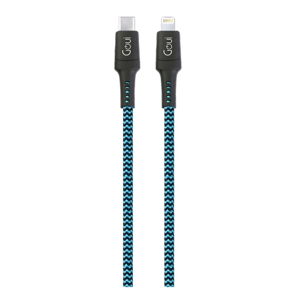 Buy Goui super strong usb-c to lightning 1. 5m cable - light blue in Saudi Arabia