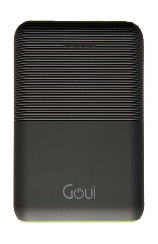 

Goui prime 10000 mah wired power bank - black