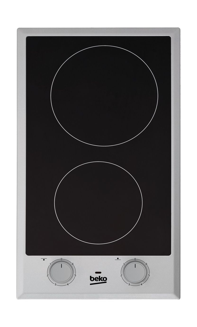 

Beko 30cm 2-ceramic burner built in electric hob (hdcc 32200 x)