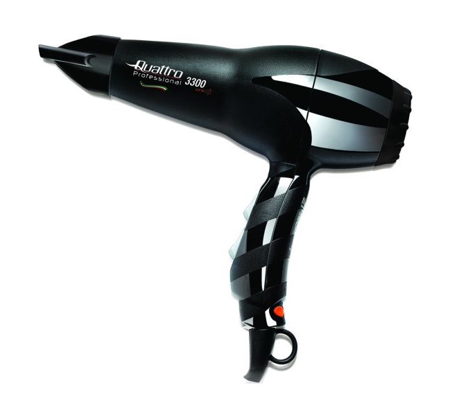 Buy Quattro 3300i professional ionic 2200w hair dryer - black in Saudi Arabia