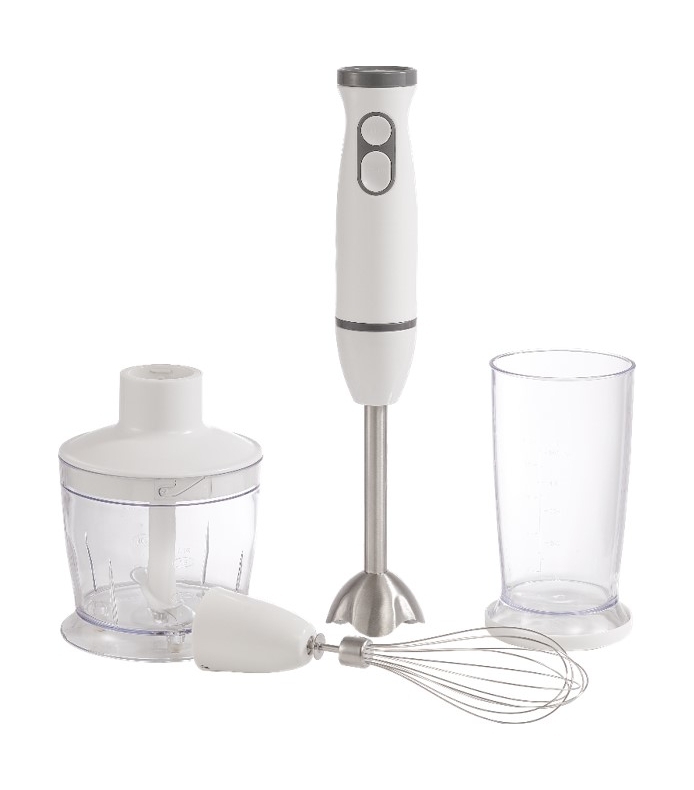 

Wansa hand blender with chopper and whisk- 500w (lw-3378g1)