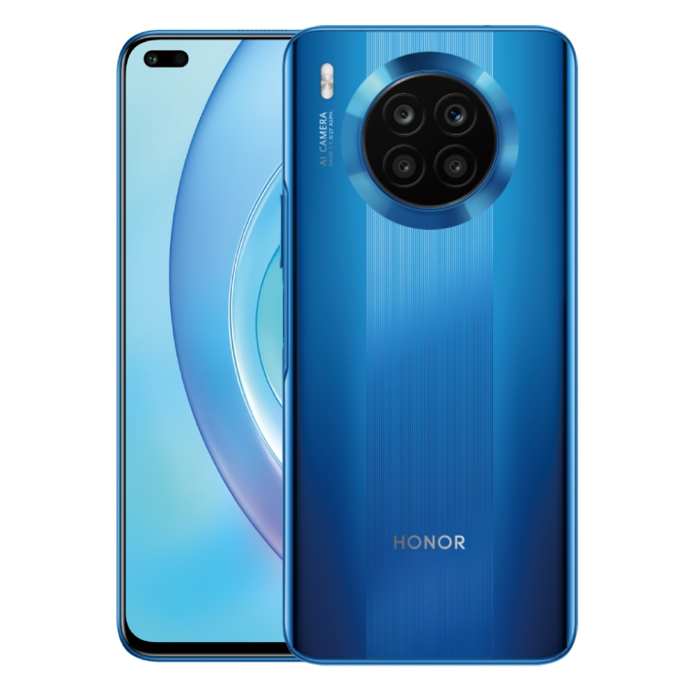 Buy Honor 50 lite 128gb dual sim phone - deep sea blue in Saudi Arabia